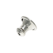 Ear nut 925/- with rubber insert