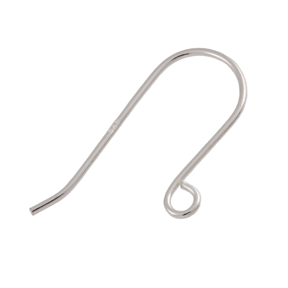 Ear hook 925/- with open jump ring 