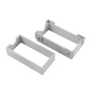 Rectangular aluminum frame for sand casting