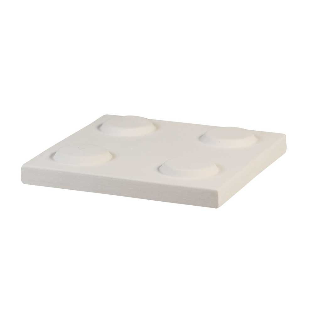 Ceramic soldering block for platinum 