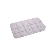 Plastic storage inserts with 15 compartments