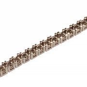 Tennis bracelet for 74 stones 750/- white gold