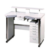 Work bench for watchmakers, white