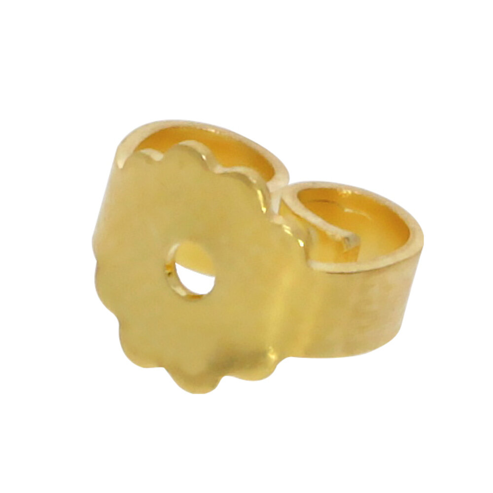 Standard ear nut 750/- yellow gold 