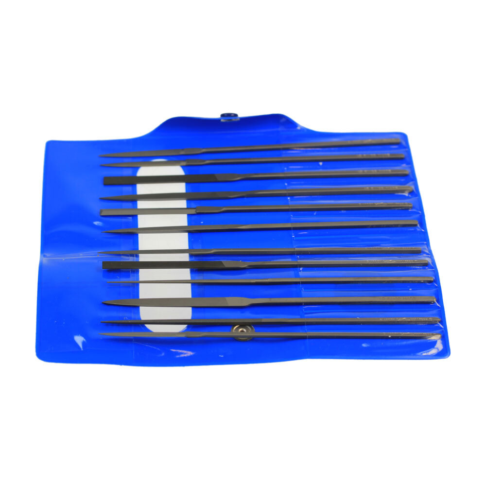 Escapement files set, Vallorbe, cutting 4 (12 pcs.) 