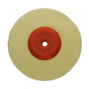 Polishing disc, leather 