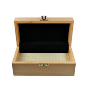 Storage box for cutters, solid wood