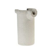 Ceramic crucible with graphite inlet, MC100V