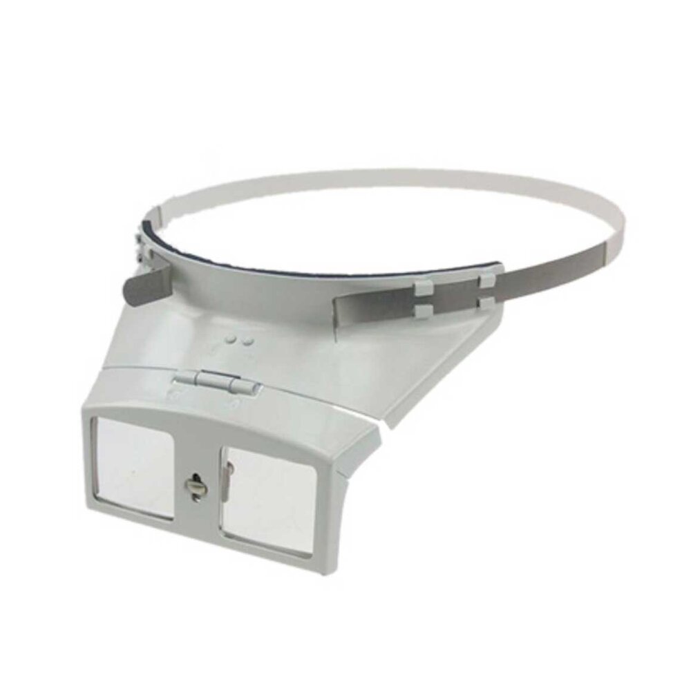 Headband magnifier in metal  