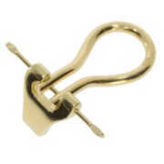 Omega clip 585/- yellow gold