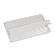 Tray for stone sorting, white