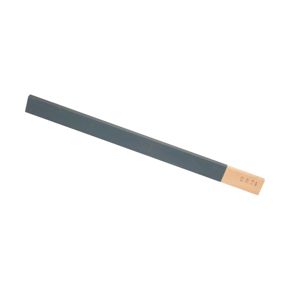 Emery stick with a flat edge 