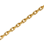 Bracelet trace diamond cut 333/- yellow gold