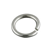 Round jump ring 585/- white gold