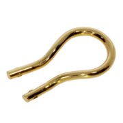 Omega clip back 750/- yellow gold