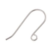 Ear hook 925/- with open jump ring