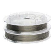 Jewellery wire, transparent