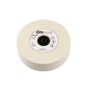 Flap polishing wheel, felt