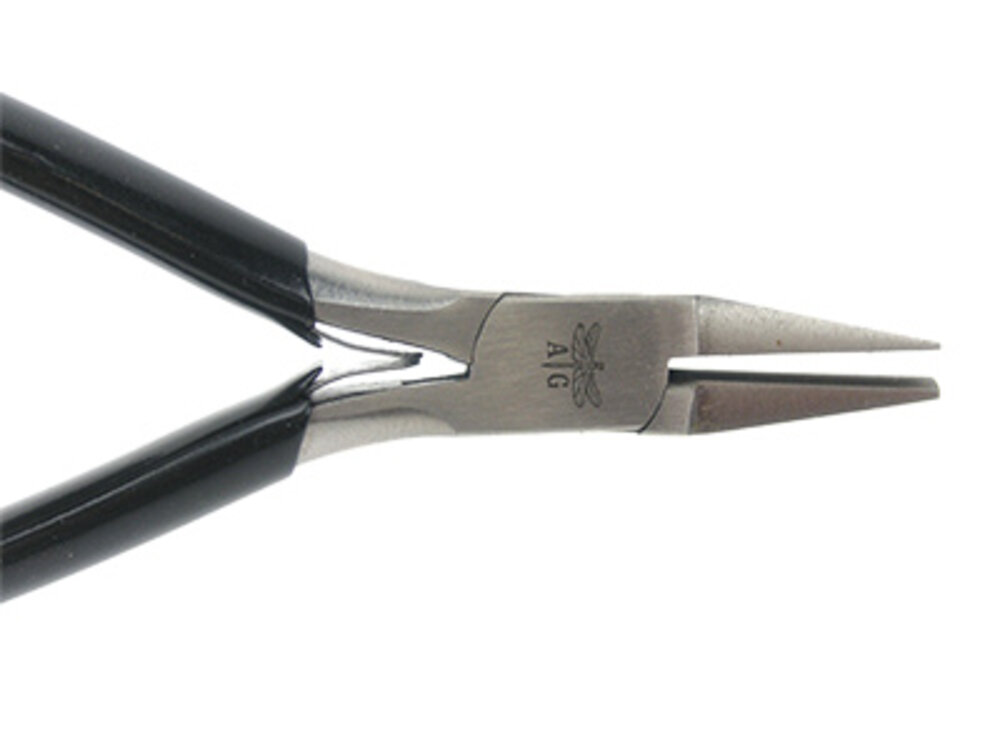 Bending plier with spring, flat/halfround 