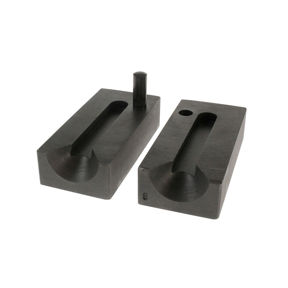 Small ingot mould for wire, square 8 x 8 mm 