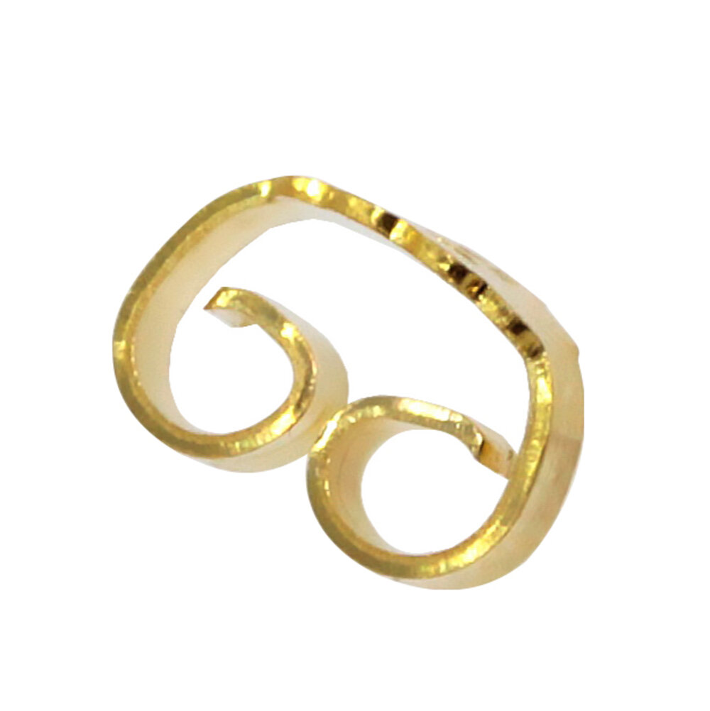 Standard ear nut 750/- yellow gold 