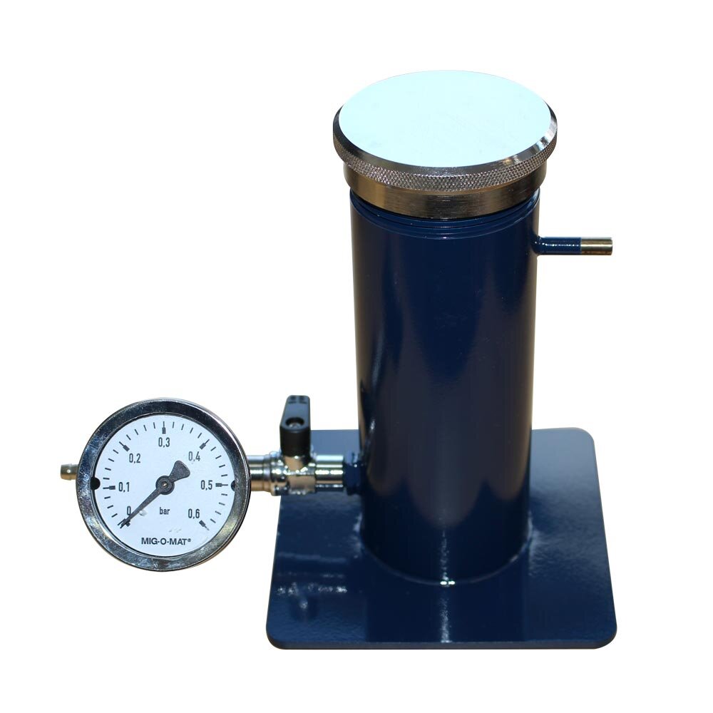 External booster with pressure gauge, MIG-O-MAT 