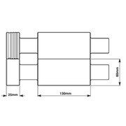 Pladevalse DRM F130 RE, enkelt valseramme, Durston