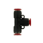 Push-in fitting, T piece, 6x6x6 mm