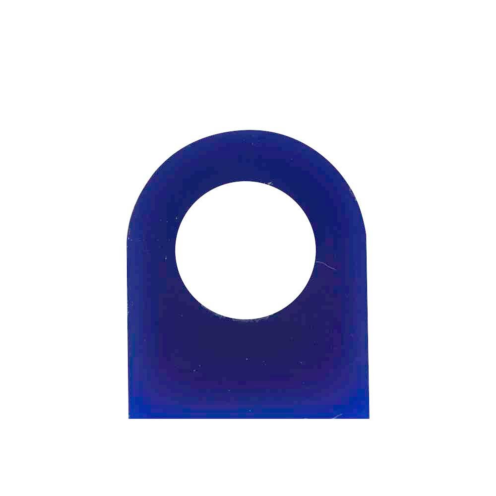 Carving wax, flat sided ring-tube 33 mm, blue 