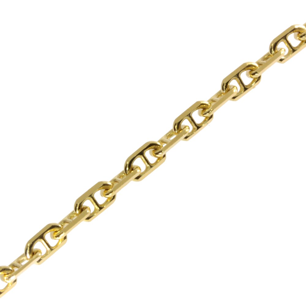 Maritim trace cut 750/- yellow gold 