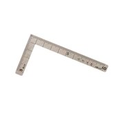 Right angle bench ruler