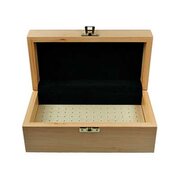 Storage box for cutters, solid wood