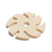 Jooltool See-Thru Felt polishing disc, 75 mm, unmounted