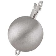 Matt ball clasp 925/-