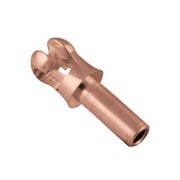 Bayonet key for lock cylinder, 18K Redgold