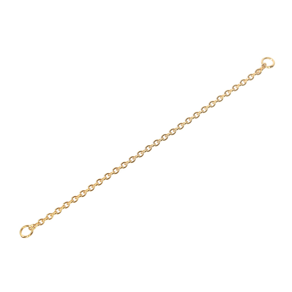 Safety chain 333/- yellow gold 