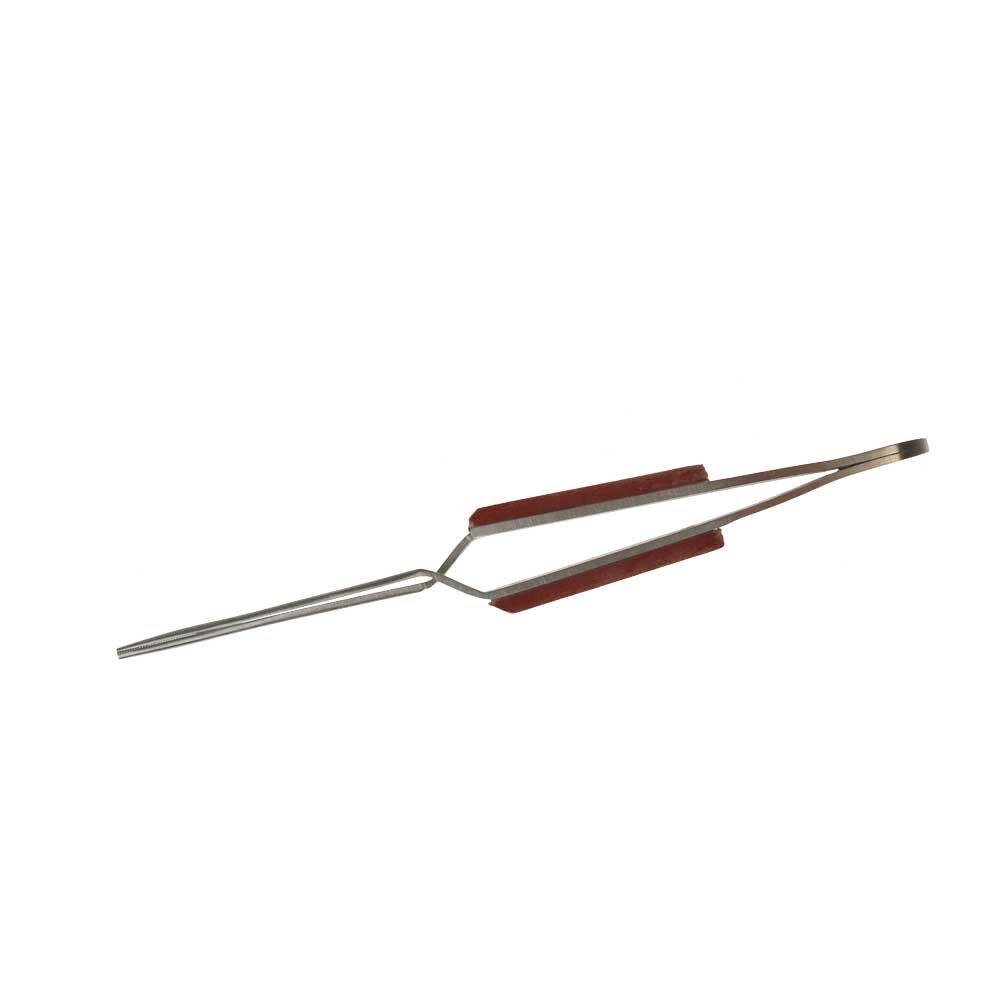 Soldering tweezer, straight, 125 mm 