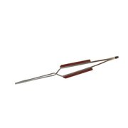 Soldering tweezer, straight, 125 mm