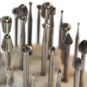 Wax carving burs, 24 pcs.