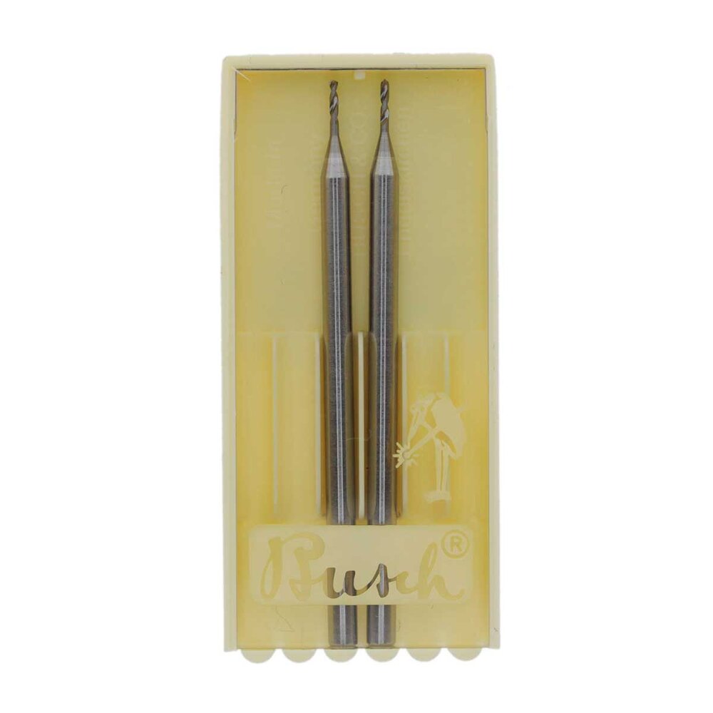 Twist-drills carbid, Busch (2 pcs.) 