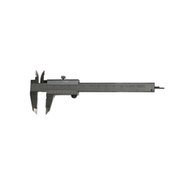 Small vernier caliber with set screw, 100 mm