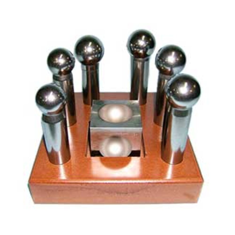 Punch set, 33-43 mm, O.M.O. (6 pcs.) 