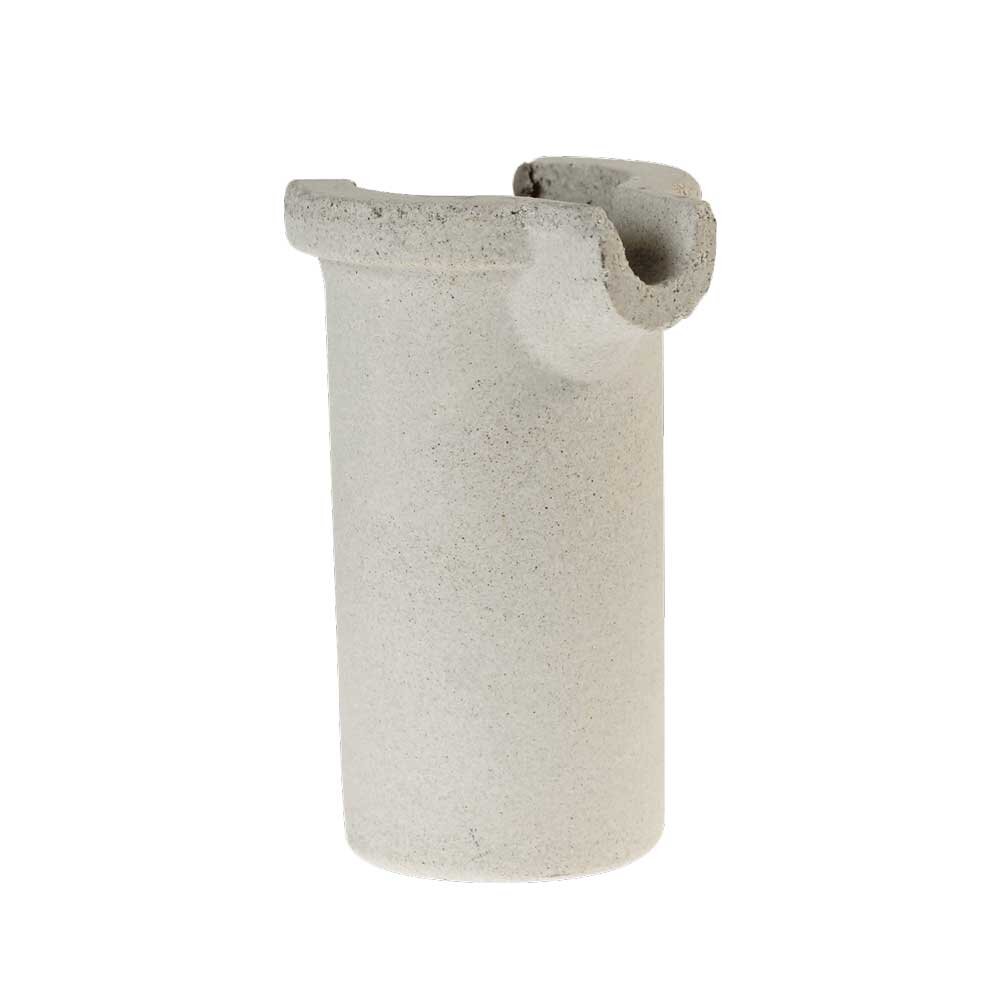 Ceramic crucible with graphite inlet, MC100V 