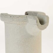 Ceramic crucible with graphite inlet, MC100V