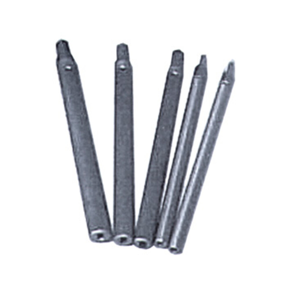 Set of steel bezel mandrels, oval  (9 pcs.) 