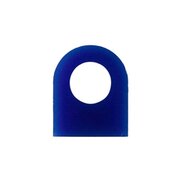 Carving wax, flat sided ring-tube 28 mm, blue