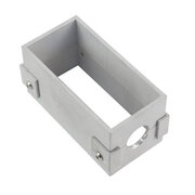 Rectangular aluminum frame for sand casting