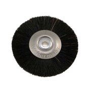 Black hard lathe brush