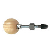 Swivel head ball handle with chuck