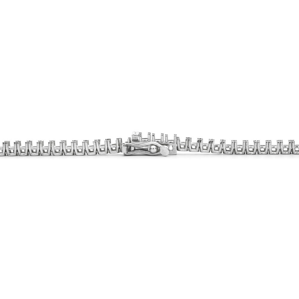 Tennis bracelet 750/- white gold 